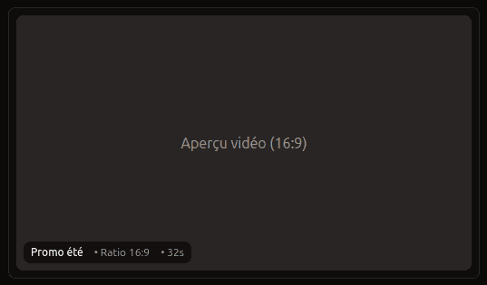 Génération vidéo dark